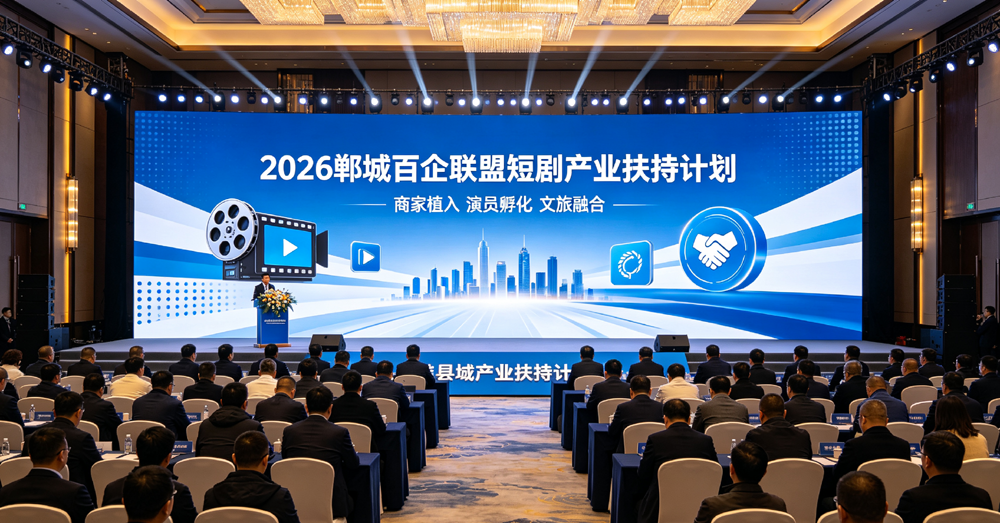 2026郸城百企联盟短剧产业扶持计划