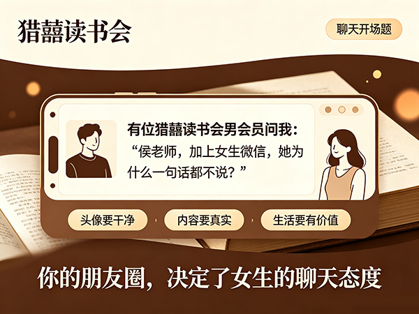 你的朋友圈，决定了女生的聊天态度